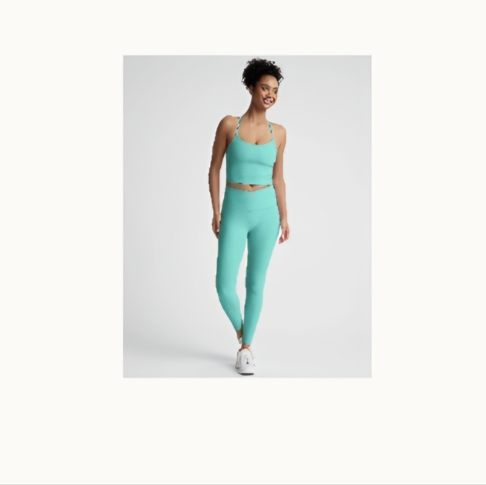 Beyond Yoga Spacedye High Waist Leggings - Caribbean Sea Heather